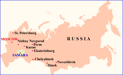 russia map